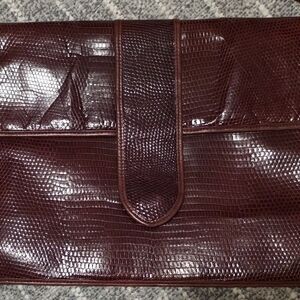 VINTAGE RARE SALVATORE FERRAGAMO- FIRENZE BORDEAUX Bag